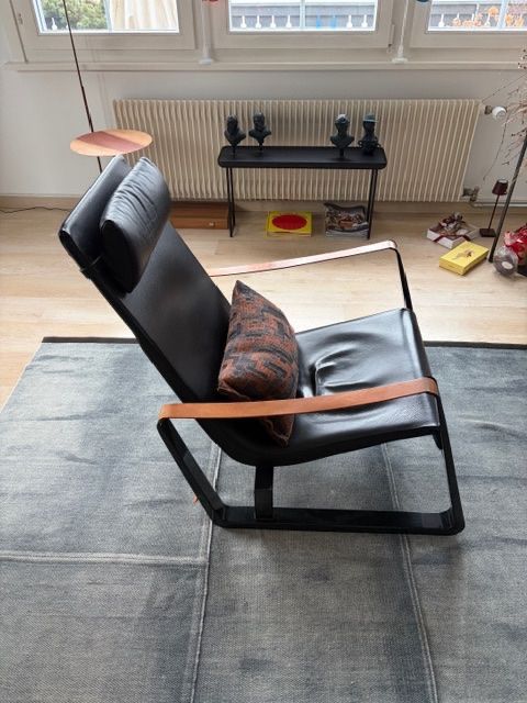 Vitra Sessel: Original Vitra Cite Sessel, Design Jean Prouvé, Leder – Gebraucht aus Appenzell von han_zg2p 3