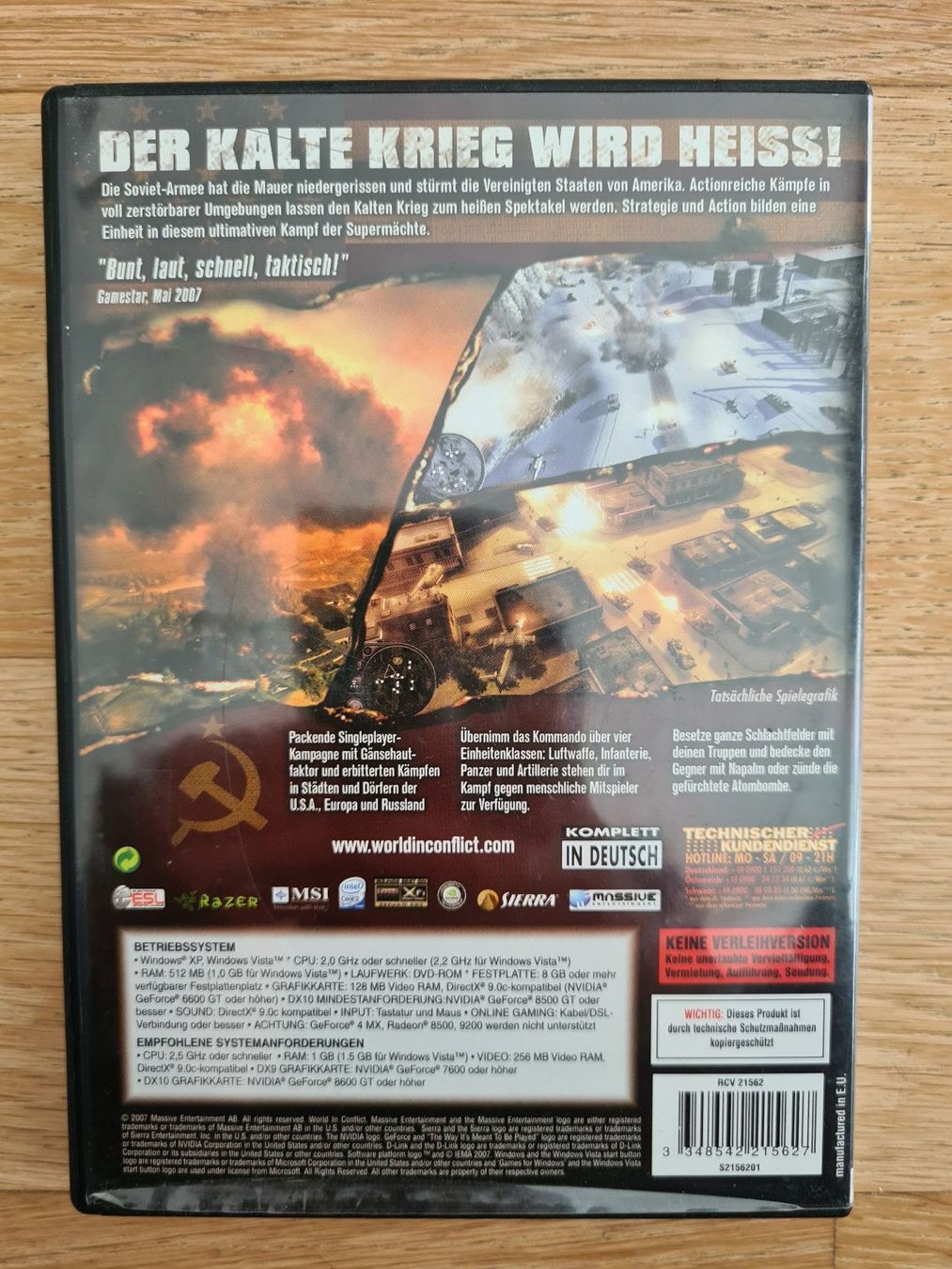Giochi: World In Conflict + DVD Behind The Scenes - PC – Usato da Carouge GE venduto da Franllo 1