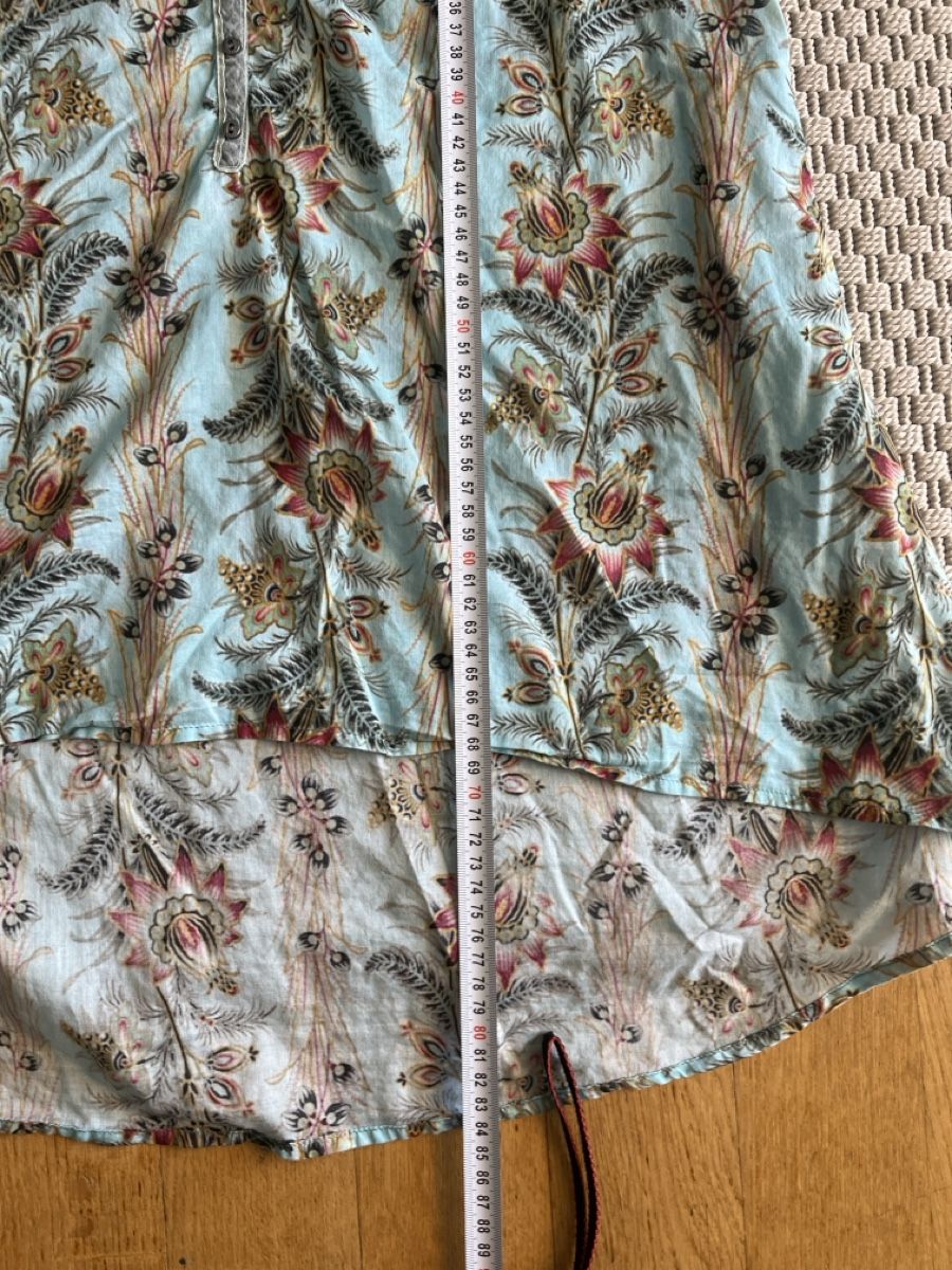 Nile Tuniche: Farbenfrohe Tunika mit Blumenmuster, Nile, M – Usato da Solothurn venduto da Bobesch08 6