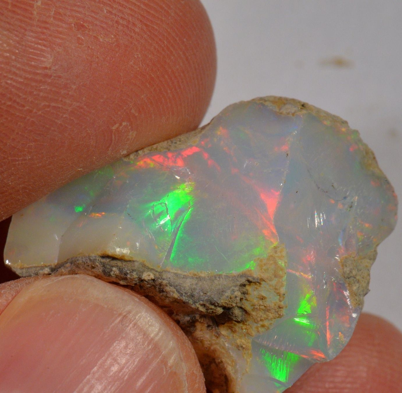 Pietre preziose: 19.7 Karat - Roher Äthiopischer Welo Opal – Nuovo (secondo la descrizione) da Rüti ZH venduto da DeinOpal 2