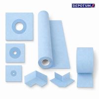 Abdichtungsbahn Dichtband Manschette 3D Ecke P3 Bad Dusche