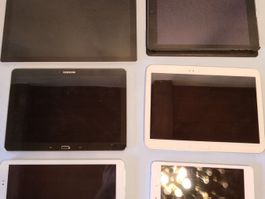 lot 6 Tablets plus 1 laptop