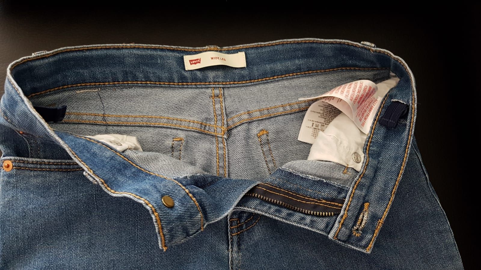 Levi's Pantaloni: Levis Wide Leg Gr.12(A) 152cm. – Usato da Zürich venduto da ata_c8nh 7