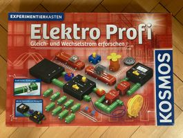 Experimentierkasten Elektro Profi Gleich- und Wechselstrom