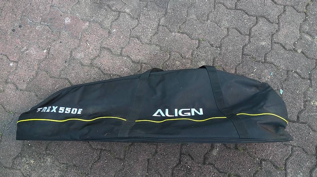 Align Modellismo RC: Align 550e Transporttasche RC Heli Trex – Usato da Allschwil venduto da lukisina01