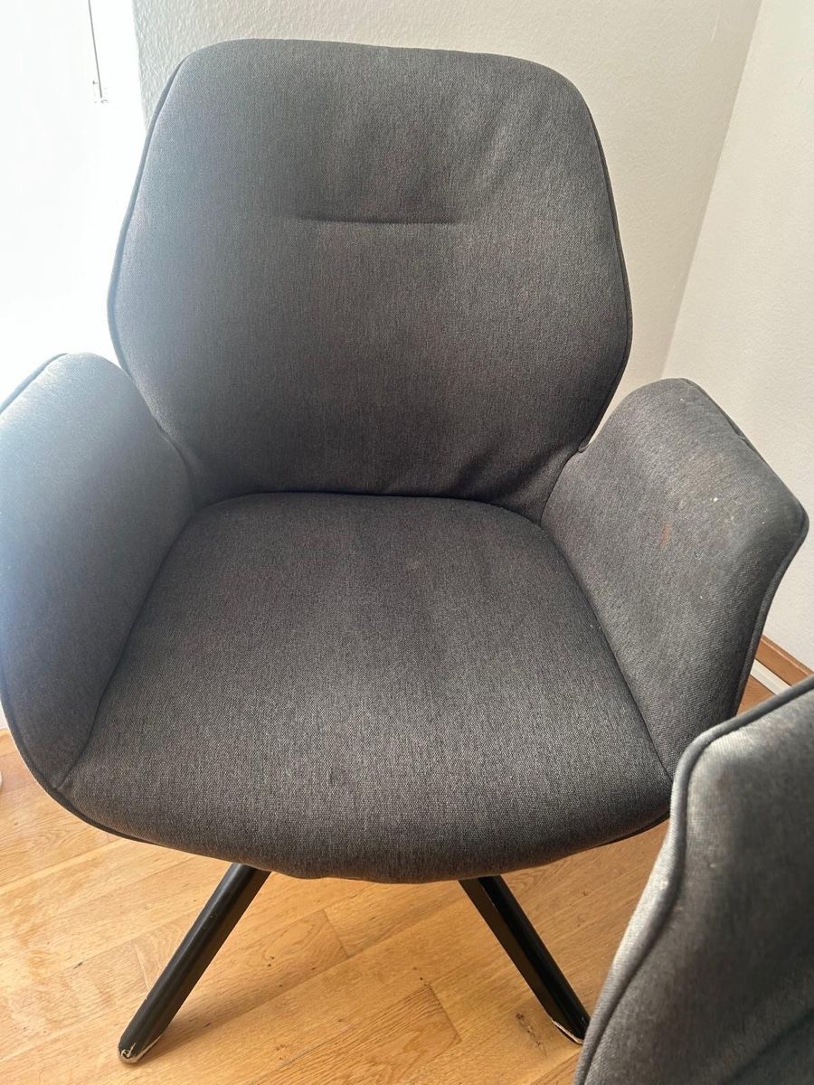 Conforama Sedie: Graue Esstischstühle – Usato da Wil SG venduto da edo_mj8h 2