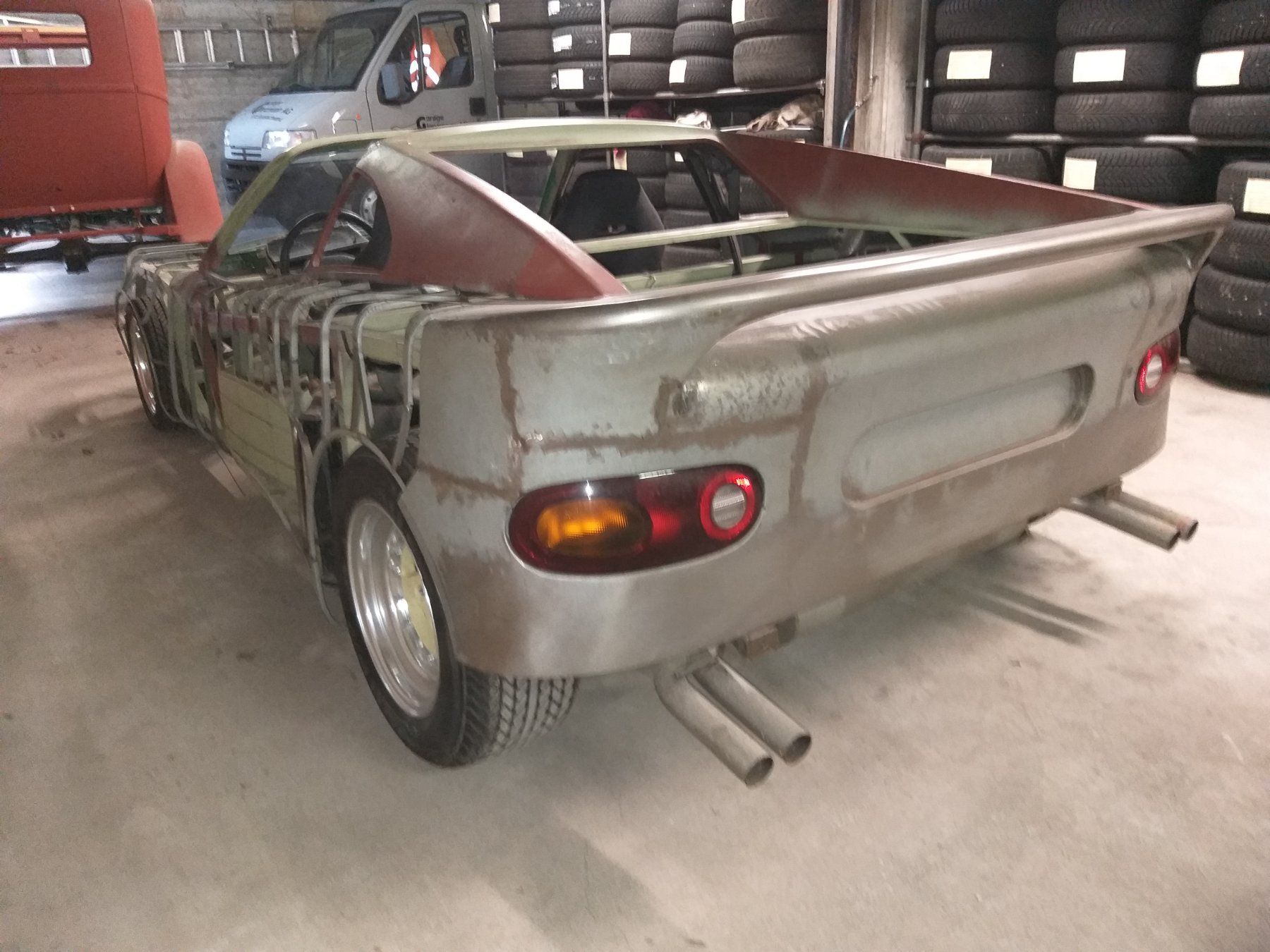 Automobili: Eigenbau Prototyp Mittelmotorcoupe (Targa) – Usato da Doppleschwand venduto da Angla 2