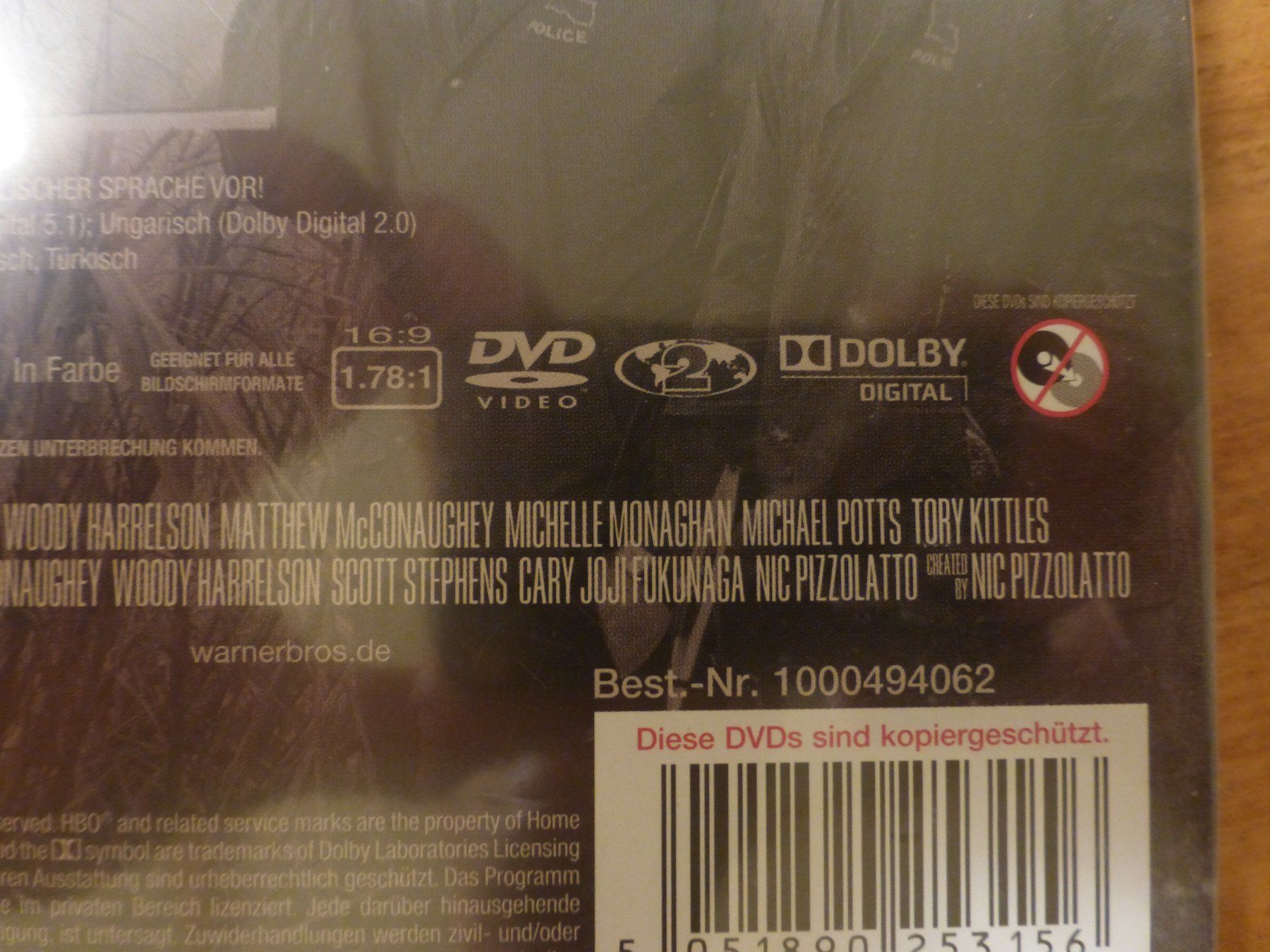 Tutti i DVDs: True Detective Season 1 DVD – Usato da Zumikon venduto da psisound 4