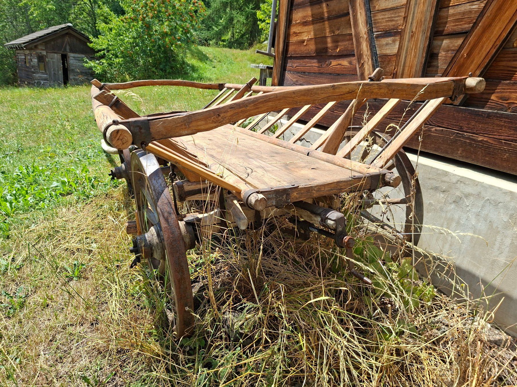 Calèches: Verkaufe einen  historischen Leiterwagen. – D'occasion à Sta. Maria V. M. par cbo_2ycq 3