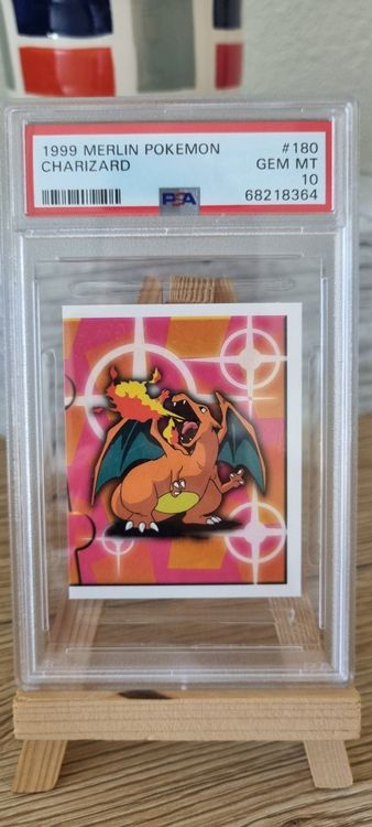 PSA 10 / Charizard Merlin Sticker / GEM MINT (Gebraucht) in Muhen für ...