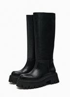 Track Sole Boots
