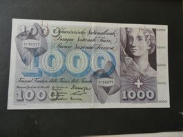 Schweiz 1963, 1000 Franken