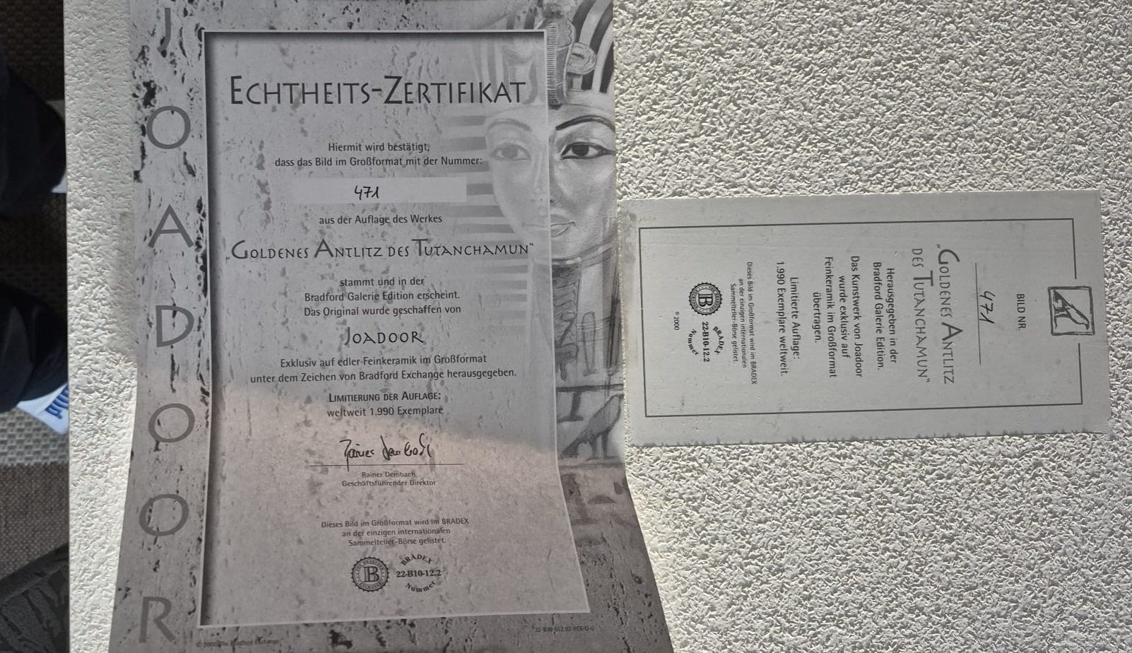 Foto & Immagini: Goldenes Anlitz des Tutanchamun – Nuovo (secondo la descrizione) da Rain venduto da Affe34 1