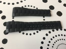 ZENITH ORIGINAL - BRACELET SILICONE - BLACK - NEW !!!