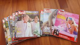 Paris Match Zeitschriften vom 2023, 15 Stück