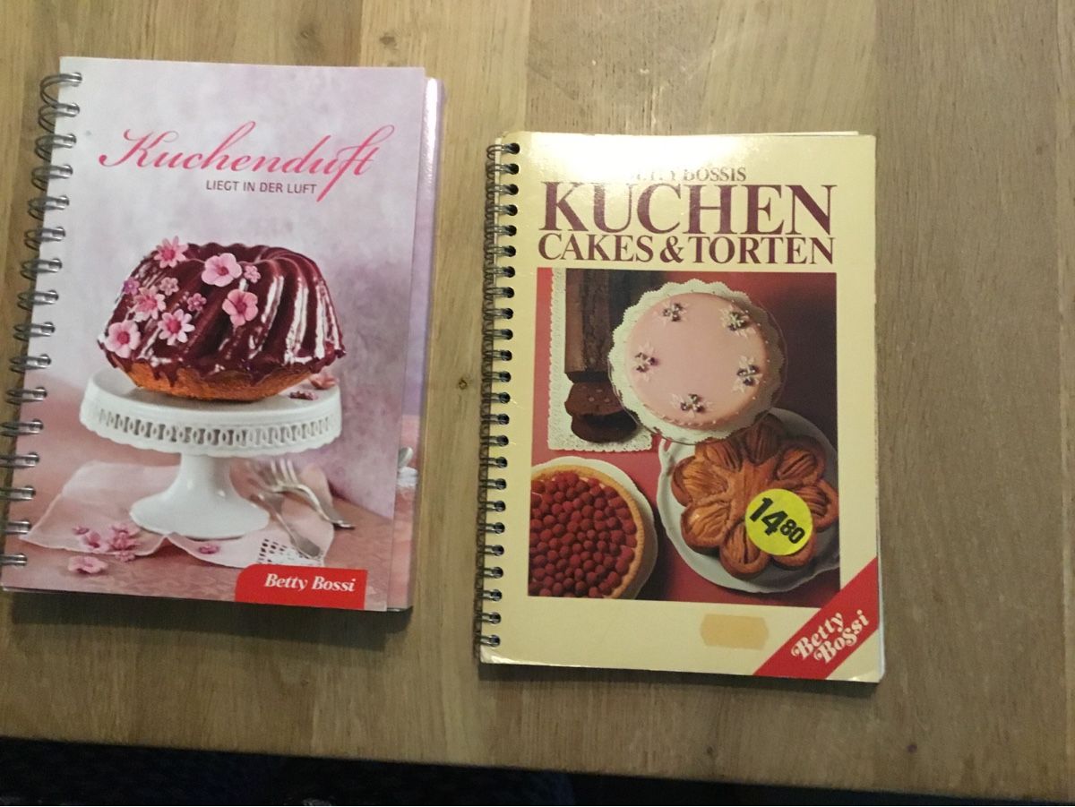 Libri: 2 Betty Bossi Kuchen Backbücher – Usato da Triesen venduto da Trisuna