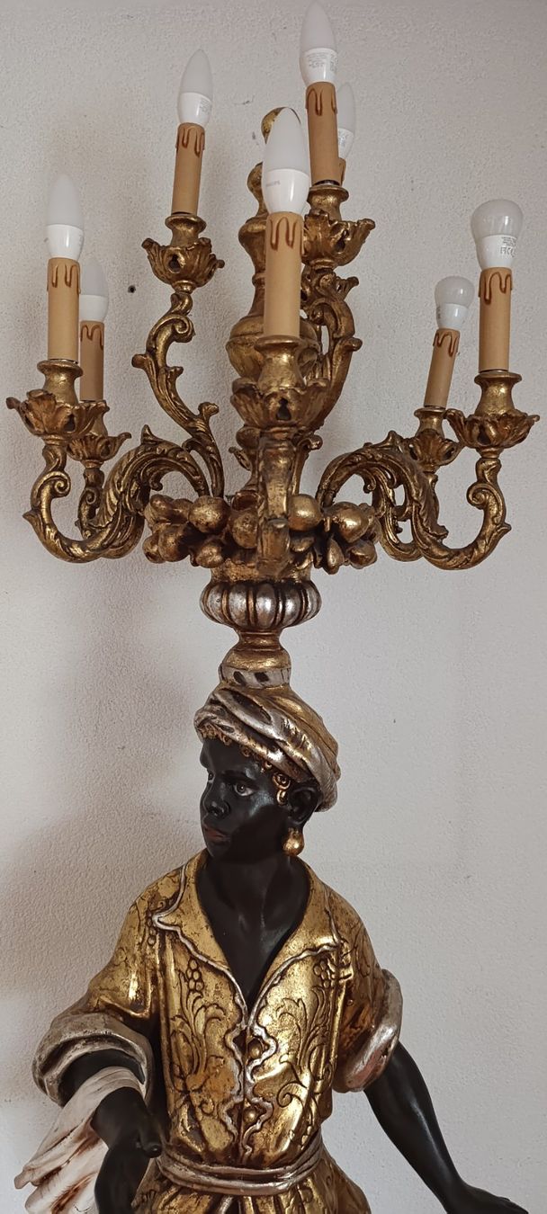 Lampade: Standleuchte Mohr von Chelini – Usato da Opfikon venduto da evilwalks 4