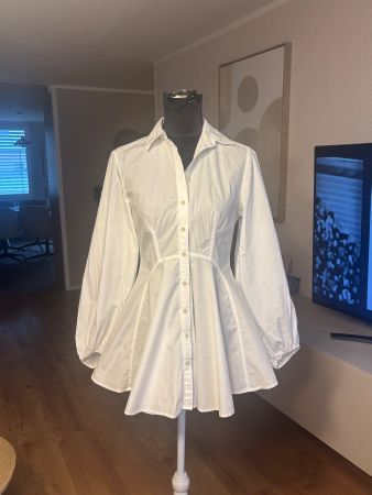 Free People Peplum Bluse Baumwolle