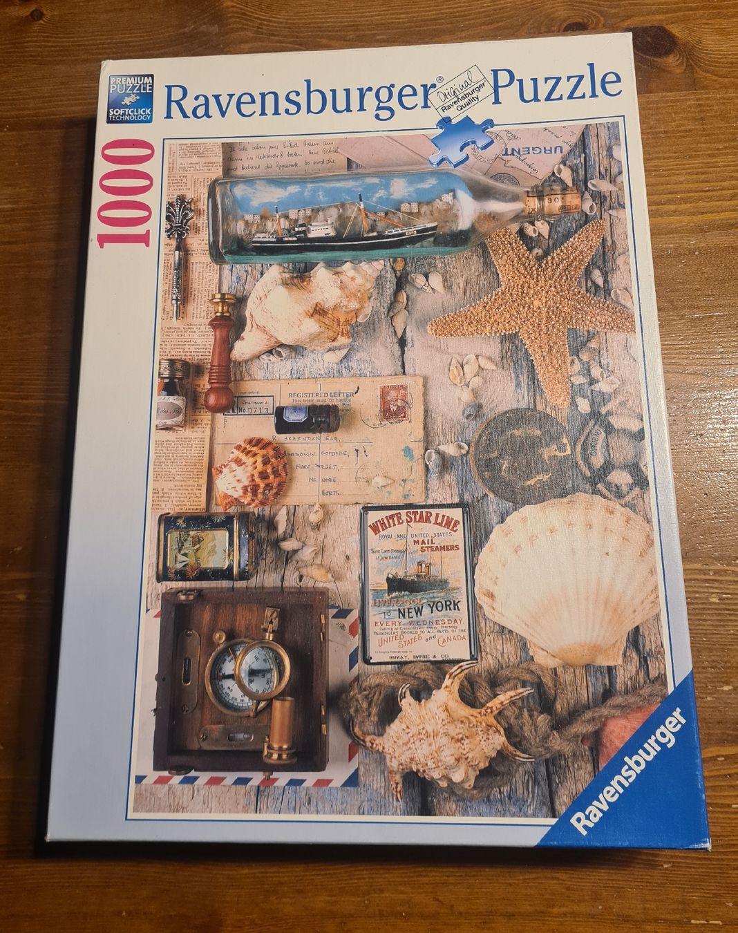 Ravensburger Puzzle: Ravensburger Puzzle 1000 Teile Maritime Souvenirs – Usato da Oberhünigen venduto da Lagertha84