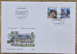 Suisse Timbres Ordinaires 1993 First Day !!!