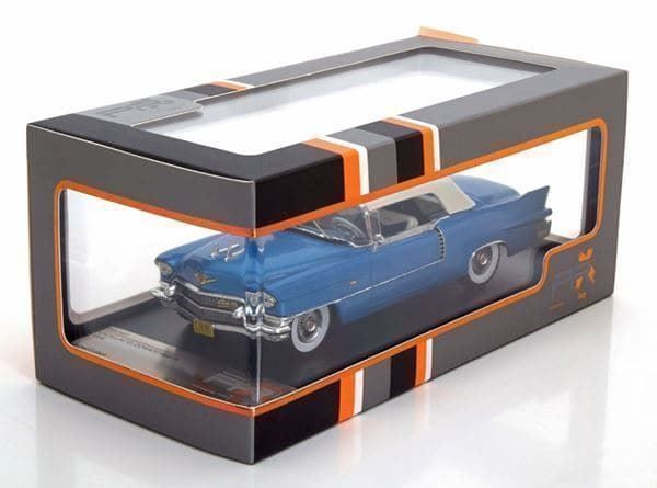 Cadillac Modellautos: Cadillac Eldorado Biarritz Convertible 1957-1958 hellblau – Neu und originalverpackt aus Gerlafingen von espero88 7