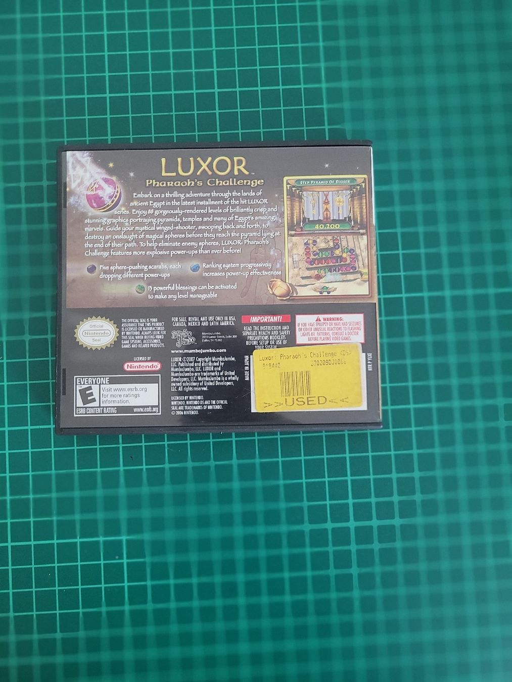 Nintendo Spiele: Luxor: Pharaoh's Challenge - Nintendo DS Game, Used! – Gebraucht aus Meyrin von Retro-GZ 2