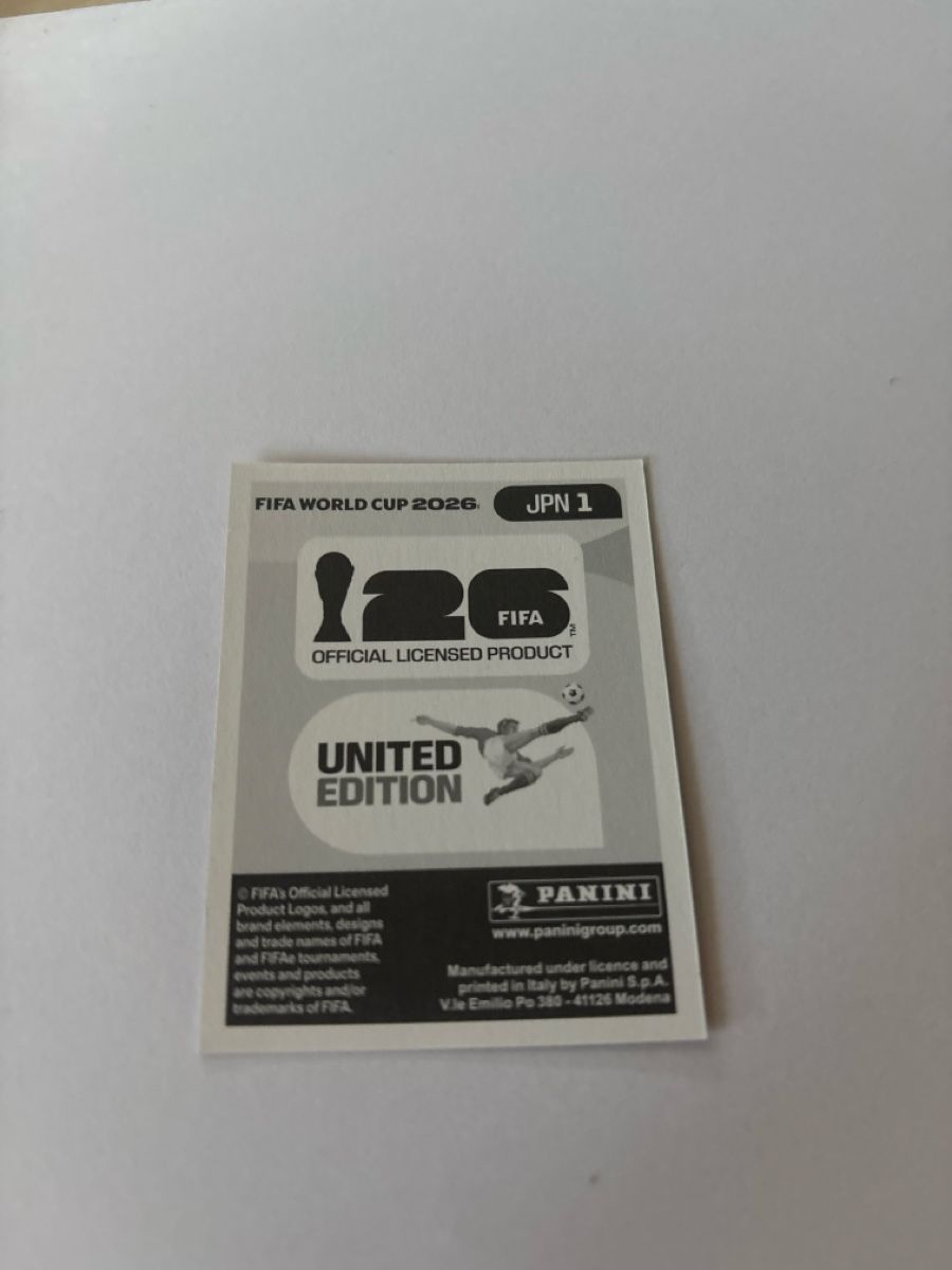 Panini Carte collezionabili: Panini Bild JPN1 – Nuovo e nell'imballaggio originale da Rechthalten venduto da Thierry_89 1