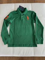 NEW POLO RALPH LAUREN LONG SLEEVE POLO SHIRT, SIZE L (14-16)