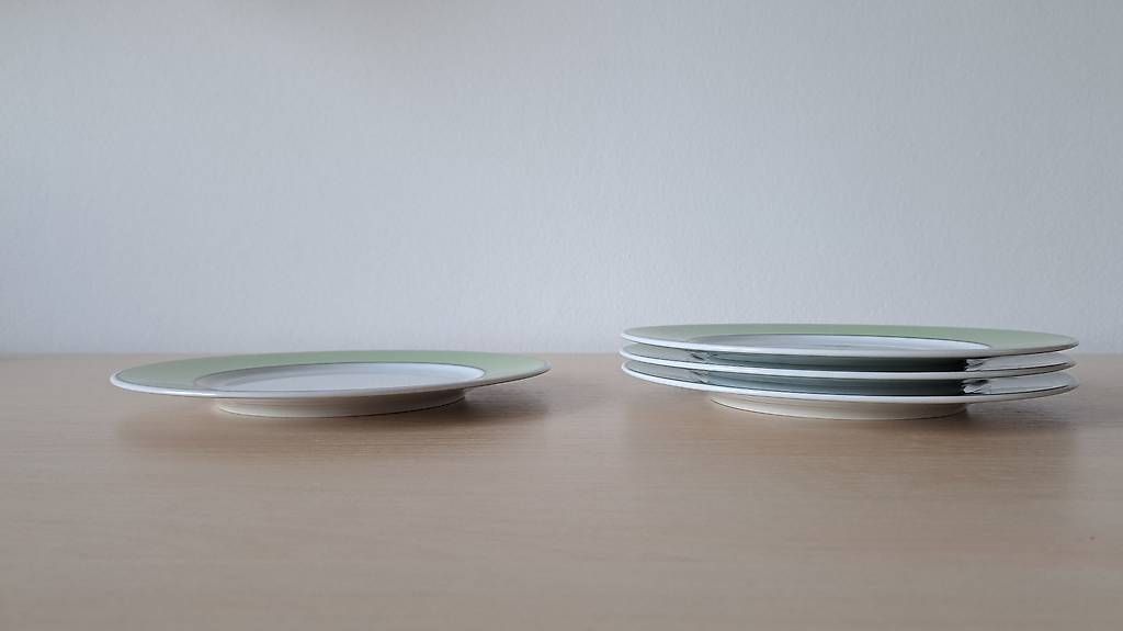 Piatti: Einfache Teller - Set 4 Stk. – Usato da Winterthur venduto da sha_9rm5 1