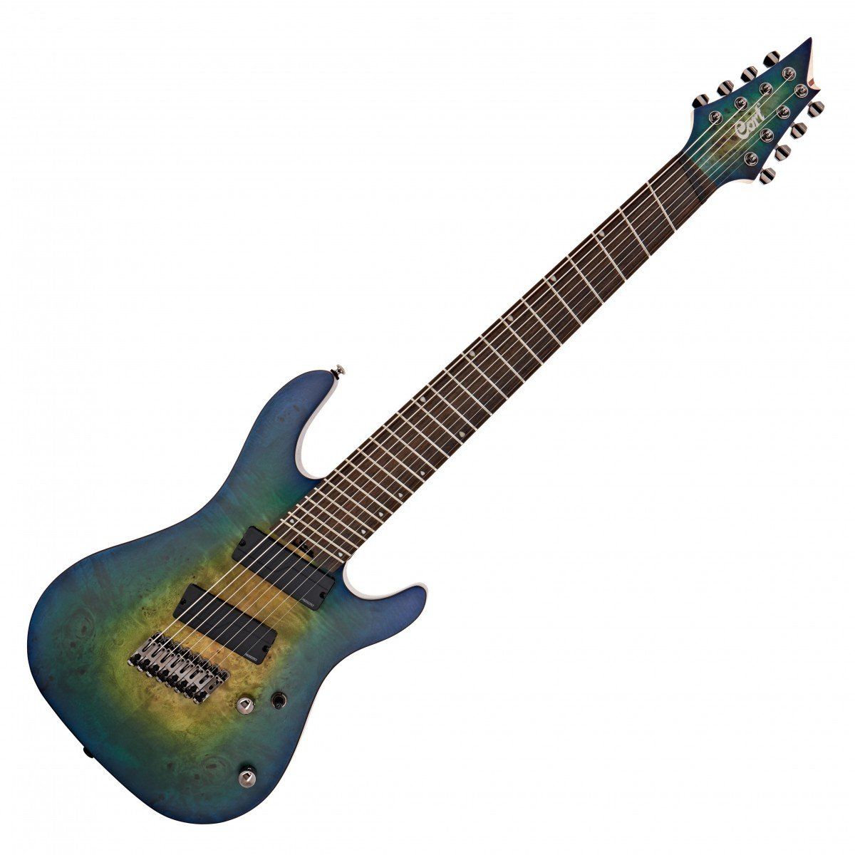 Cort Instruments de musique: Cort KX508MS-II 8-String Multi-Scale, Marina Blue Burst – D'occasion à Burtigny par Mirdael 1