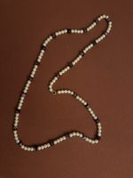 Vintage Pearl Necklace/Belt with Purple Beads Elegant