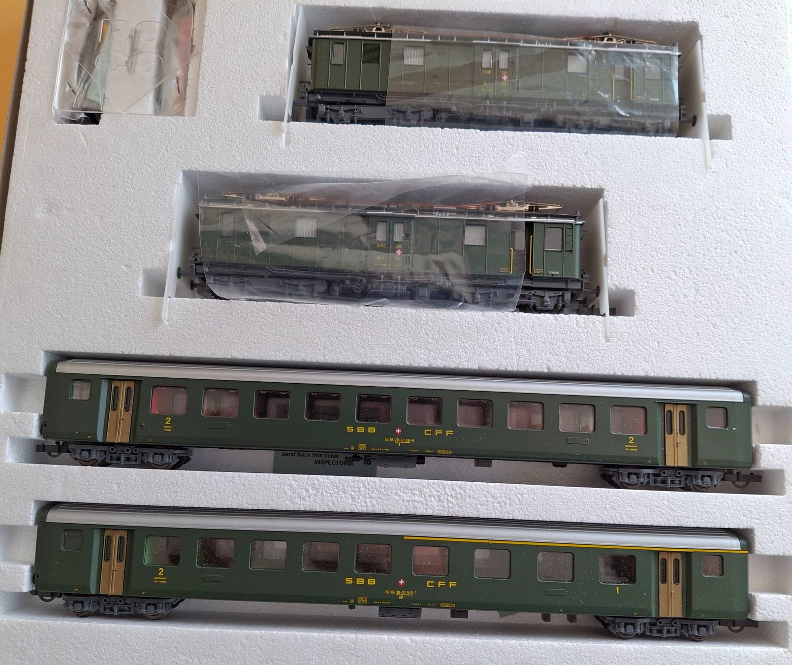 Roco Modelleisenbahnen: Pendelzug – Neu und originalverpackt aus Dübendorf von Armin414