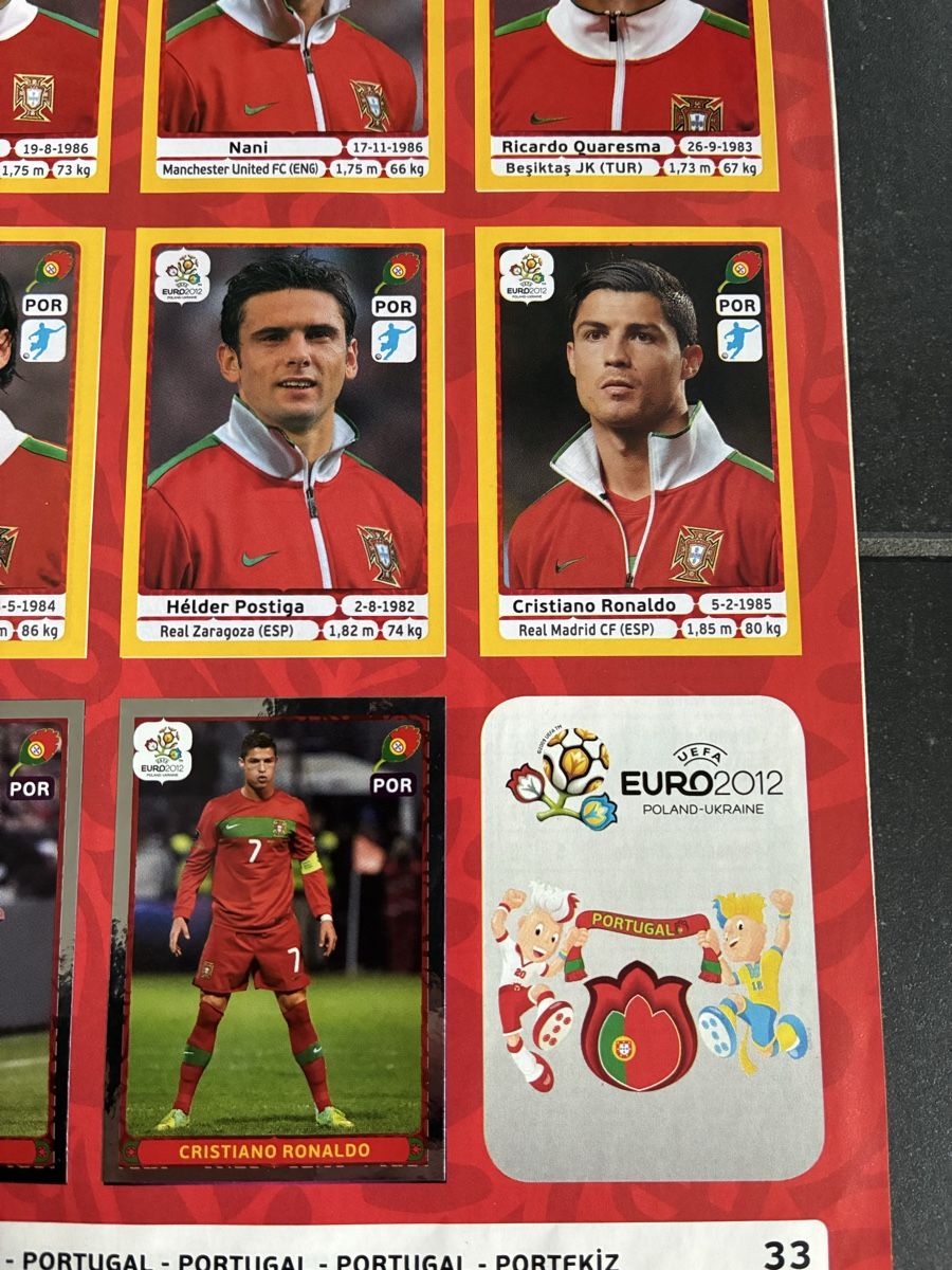 Panini Sammelbilder & Trading cards: Panini Album Euro 2012 – Gebraucht aus Seuzach von Toubey 7