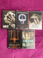 5 DVDs Thriller Horror Nervenkitzel Filmeabend Spannung pur!