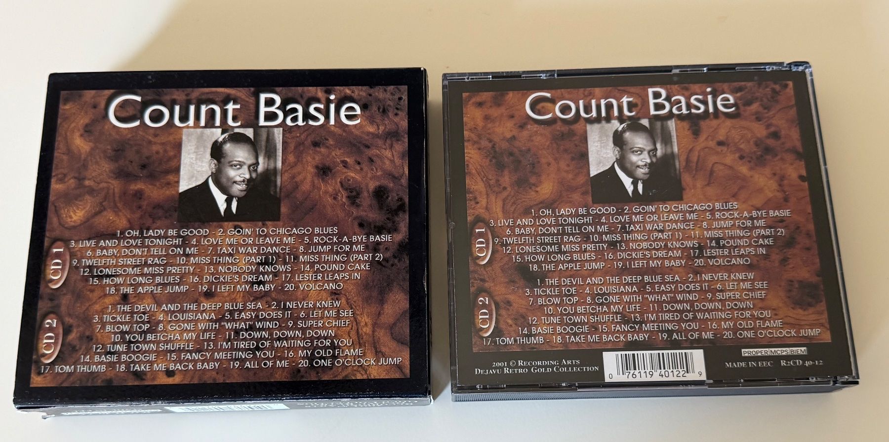 CD: Count Basie - 2 CD Box Dejavu Retro Gold Collection – Usato da Altstätten SG venduto da sheamus 1