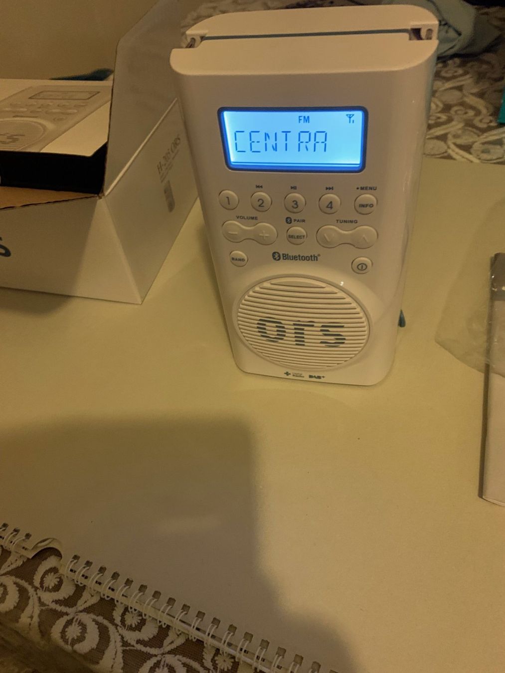Microspot Radios: ORS DAB+ Bluetooth Shower Radio  ** Neu – Neu und originalverpackt aus Emmen von newcar4you