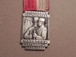 Medaille SO Kant. Schützenfest Balstahl