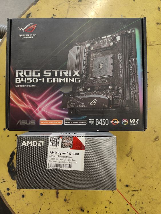 ROG STRIX 8450-1 GAMING + Amd Ryzen 5 3600 | Kaufen auf Ricardo