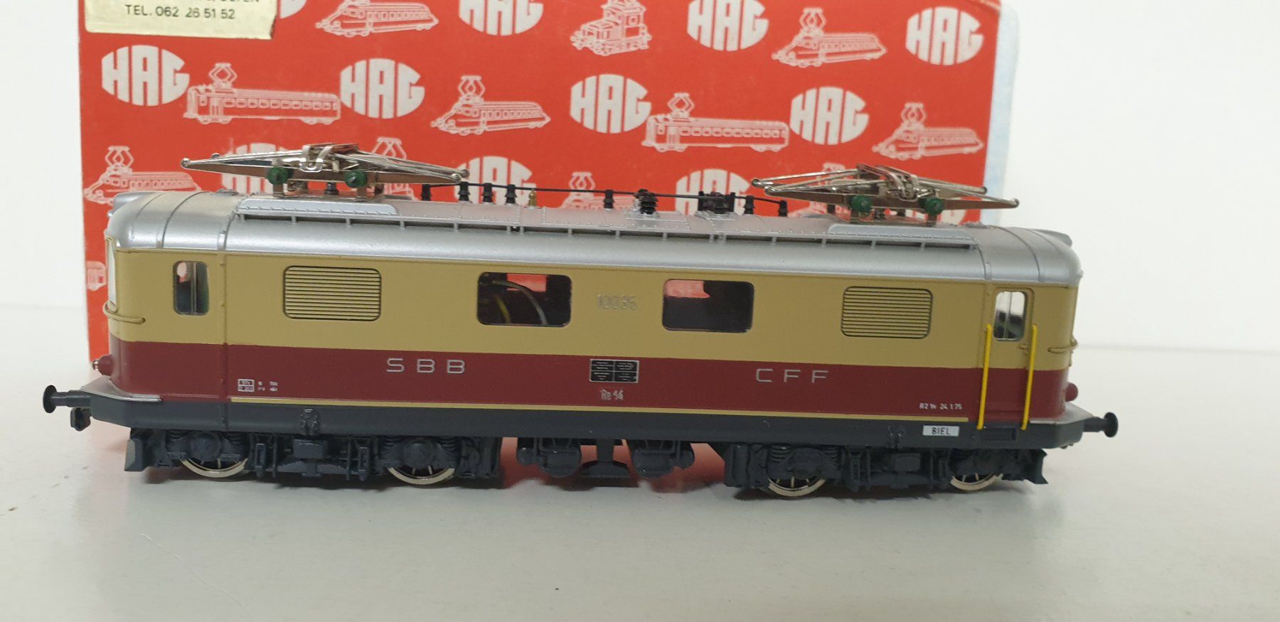 Hag Trains électriques: Hag SBB Re4/4 TEE ESU Mfx Digital AC – D'occasion à Neuenhof par ludovicco 1