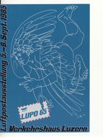 Postkarte Lupo 85 ungelaufen