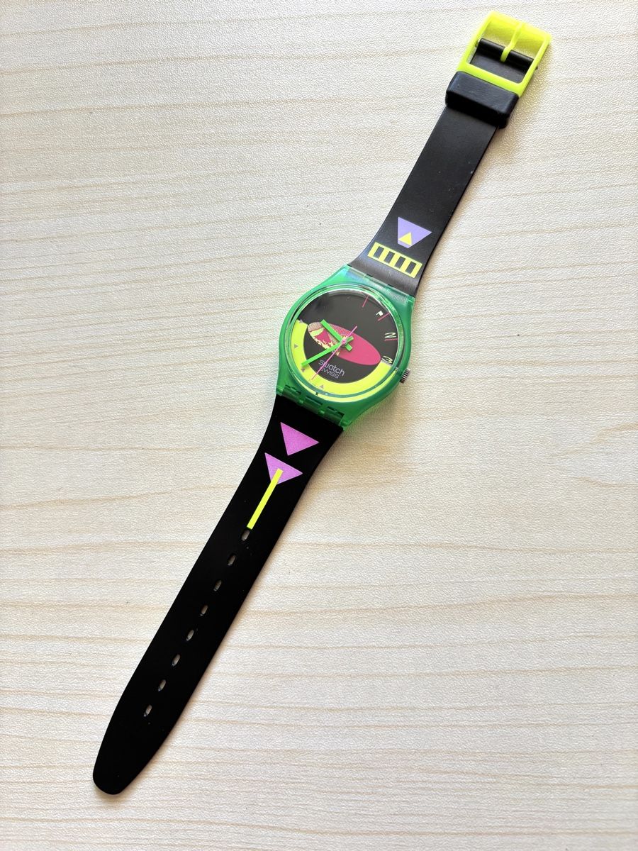 Swatch Uhren: Swatch Sammeln Uhr transparent  – Gebraucht aus Grenchen von chththl 1