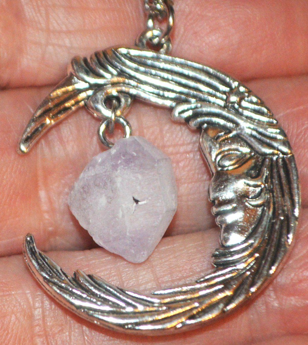 Catenine: Halskette 34B – Mond mit Amethyst – Nuovo e nell'imballaggio originale da Goldiwil (Thun) venduto da han_v5b7 3