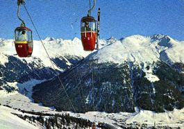 Davos - Luftseilbahn Schatzalp + ca. 1965