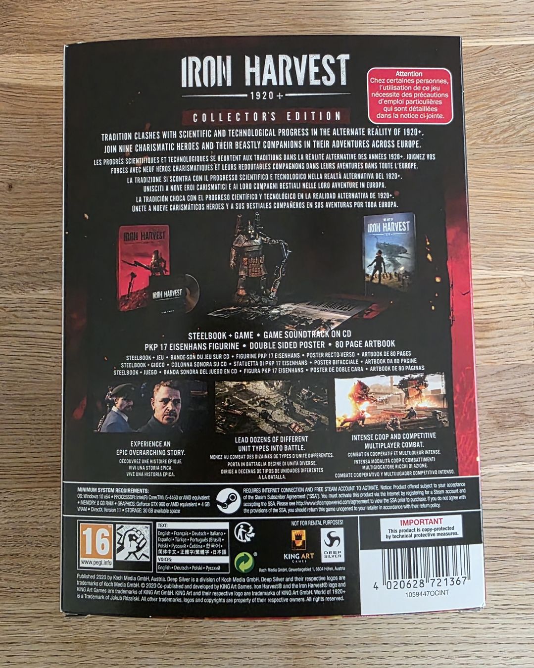 Giochi: Iron Harvest - Collector's Edition – Nuovo (secondo la descrizione) da Reiden venduto da N.Rib.Paulo 1