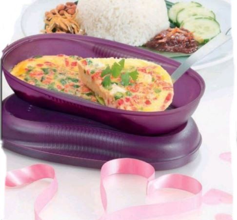 Tupperware Behälter & Ähnliches: Omeletto, Aubergine, 430 ml " Tupperware " NEU – Neu und originalverpackt aus Root von Amone01 1