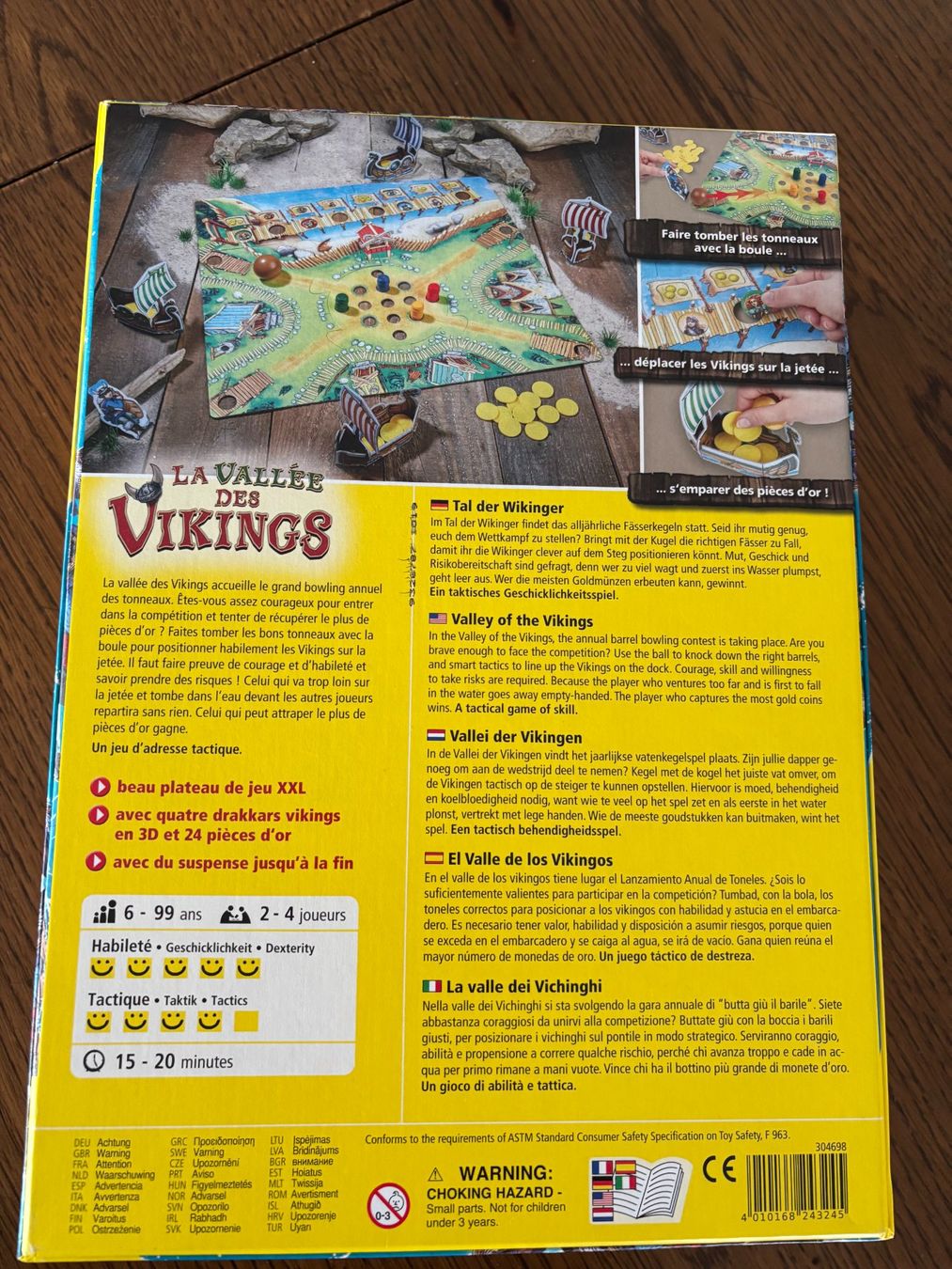 Haba Spiele: Jeu Tal der Vikinger Vallée des Vikings neu DE-FR-ENG-IT – Neu (gemäss Beschreibung) aus Salvenach von gwenwywar 1
