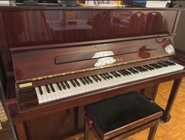 Silent-Klavier Yamaha Modell: P121 Silent SH2 Weinrot