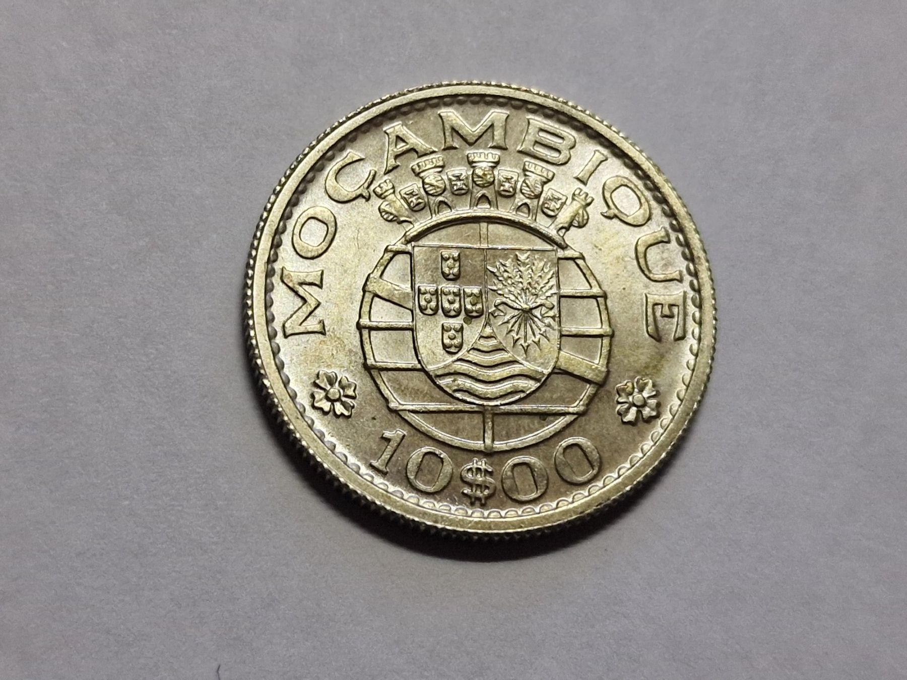Tutti le monete: Moçambique 5 escudos 1966 silber. – Nuovo (secondo la descrizione) da Zürich venduto da Moreira01 1