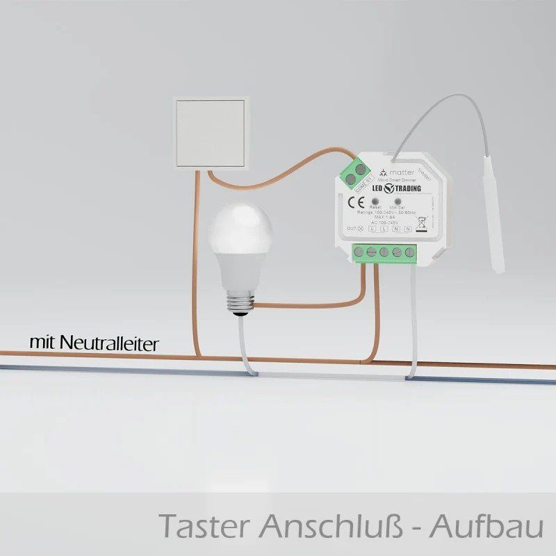 Interruttori: Dimmer Aktor / Matter over Thread / Sunricher Dimmer SHM007 – Nuovo e nell'imballaggio originale da Winterthur venduto da -speedangel- 2
