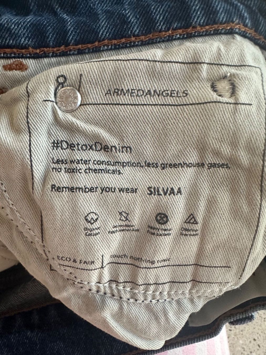 Armedangels Jeans: Jeans Shorts von Armedangles dunkelblau – Usato da Illnau venduto da ano_nwq2 3